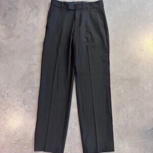 Calvin Klein Black formal slacks Boys size 14 regular pants dance wedding event